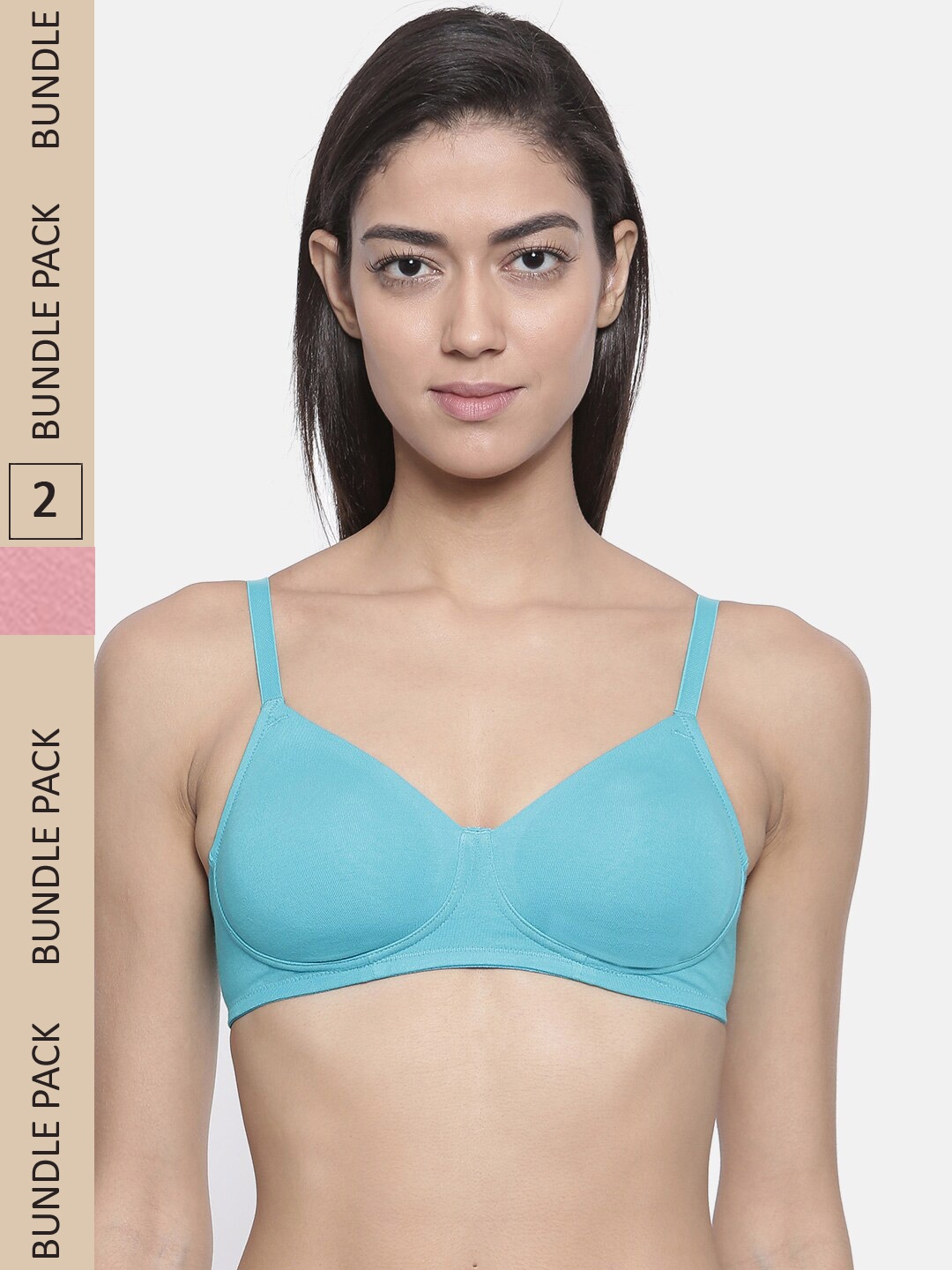 

Bitz Set of 2 Pink & Blue Everyday Bra
