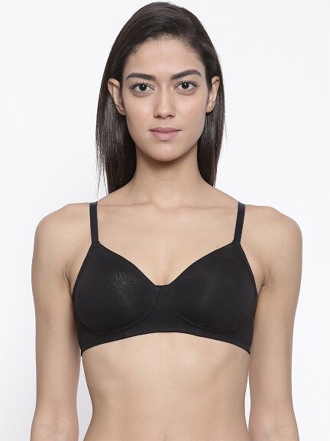 

Bitz Black Solid Everyday Bra