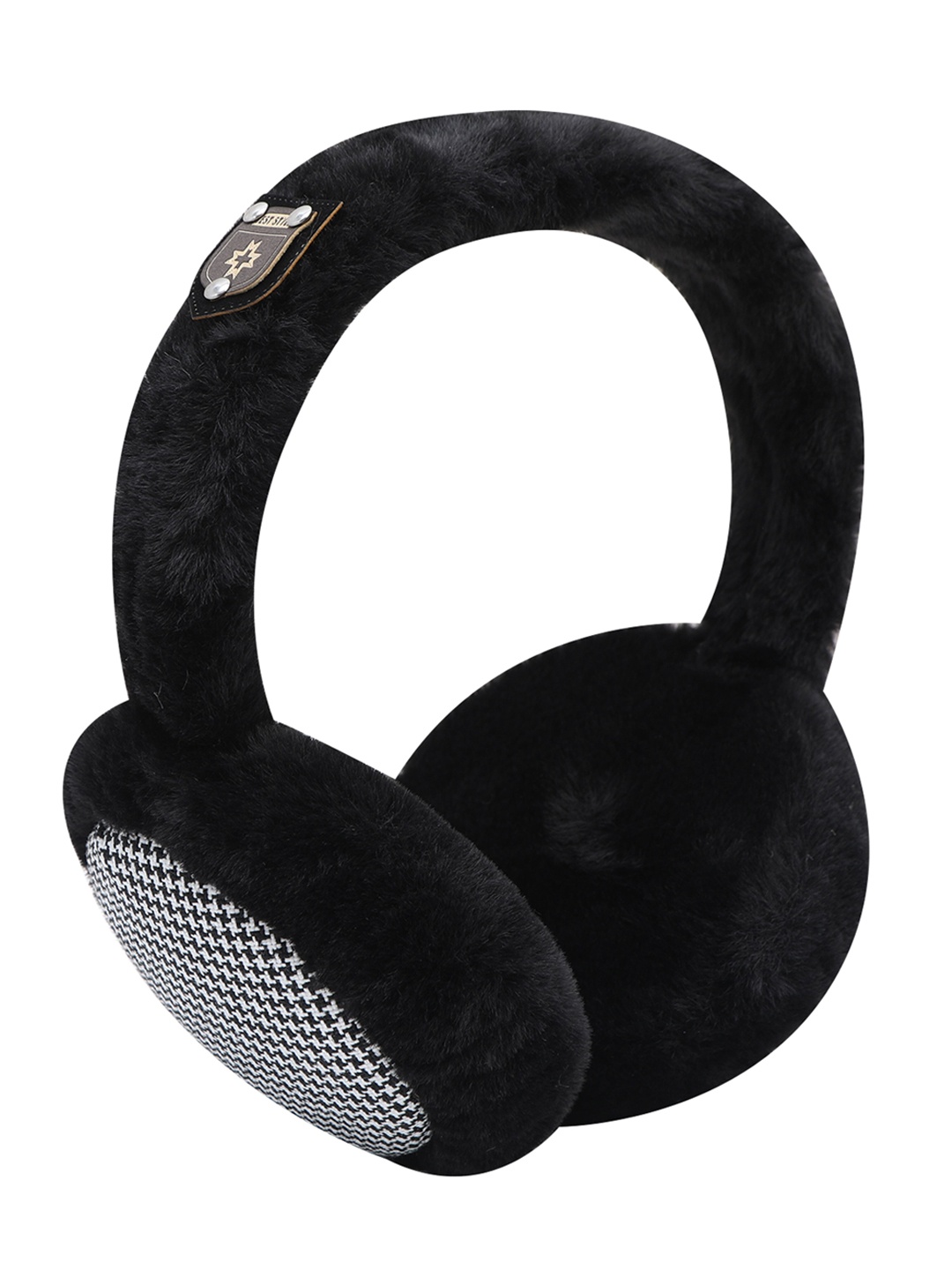 

FabSeasons Unisex Black Ear Warmer Fur Hairband