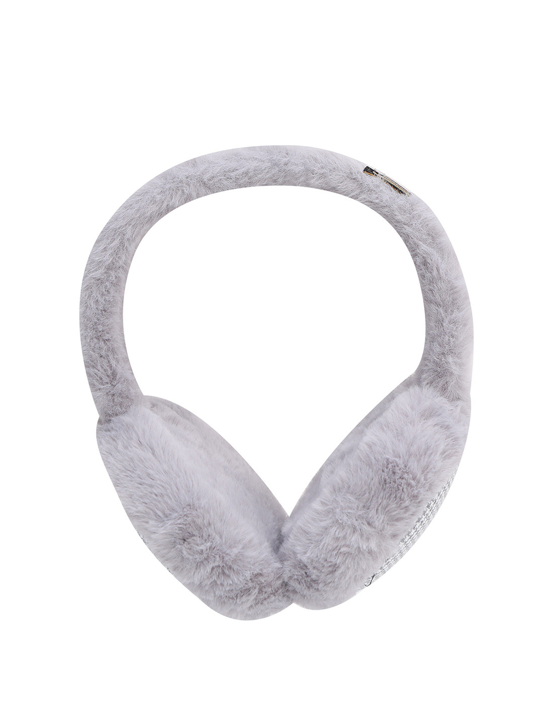 

FabSeasons Grey Solid Fur Textured Mufflers
