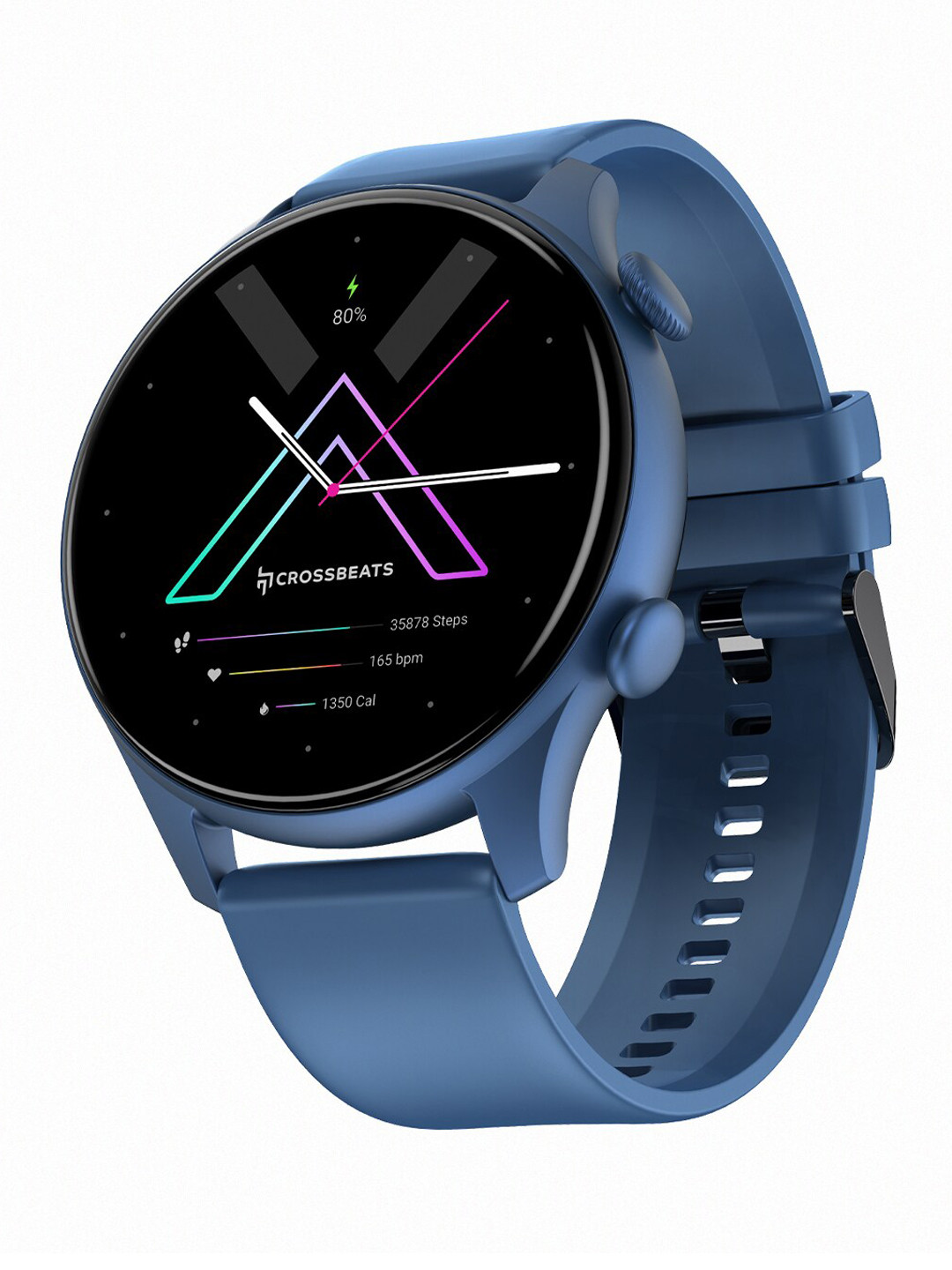 

CrossBeats Orbit Apex Super Retina AMOLED Display 3D Glass Smartwatch CB-Orbit Apex Blue