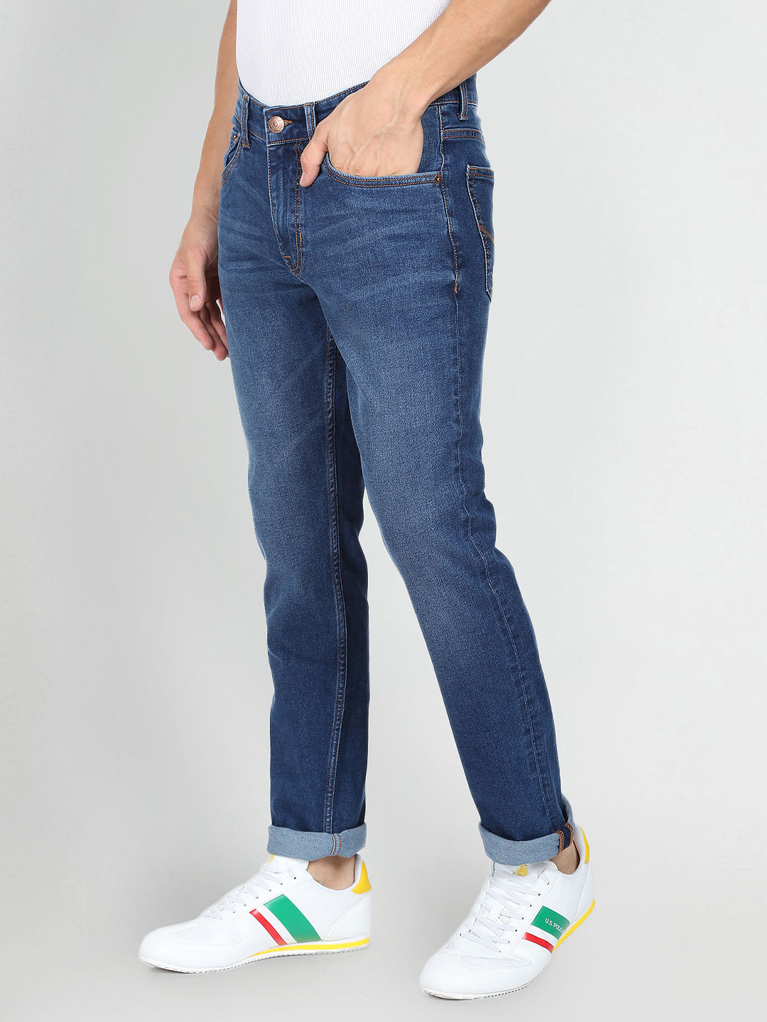 U.S. Polo Assn. Denim Co. Brandon Slim Tapered Fit Jeans
