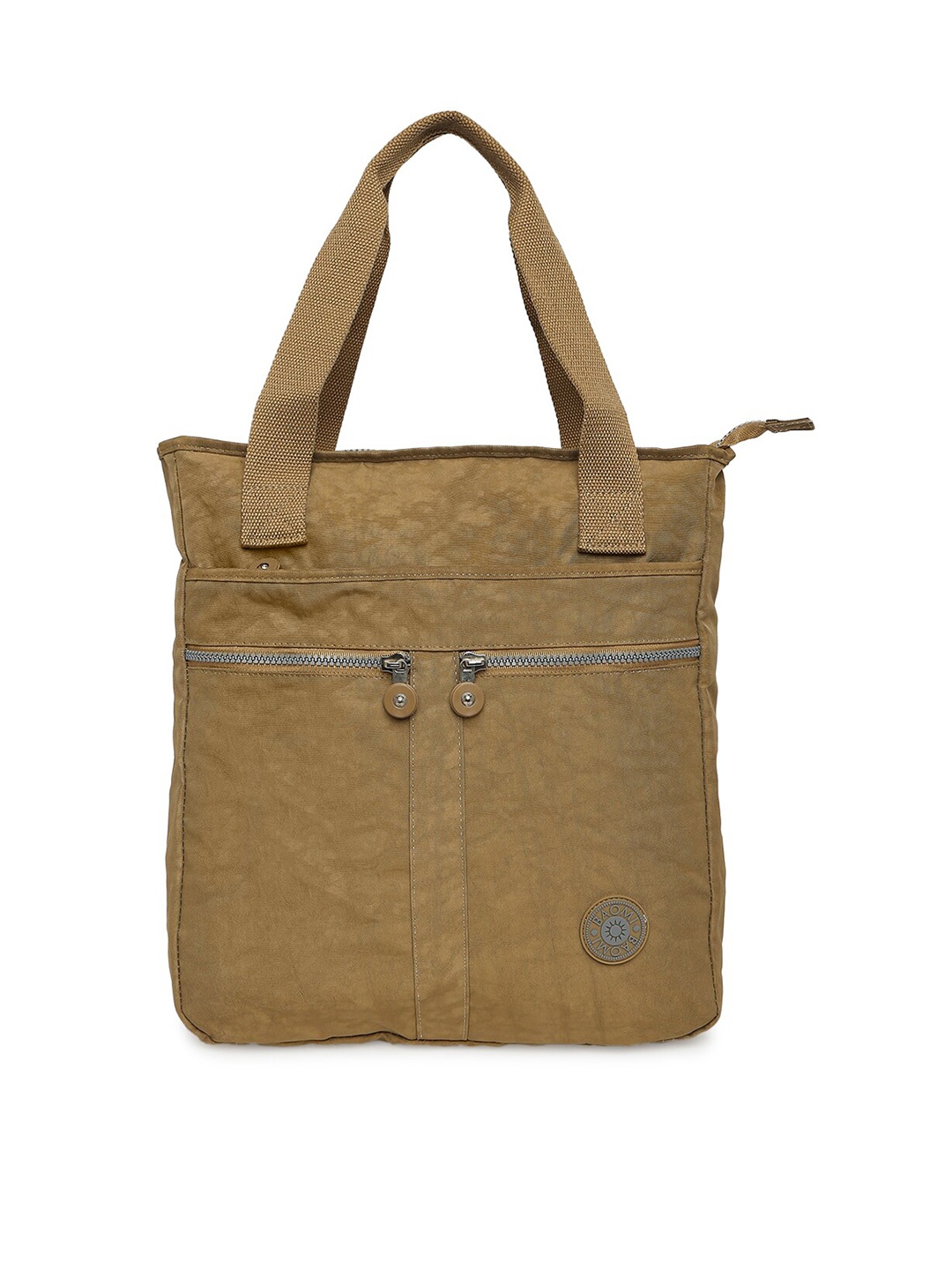 

BAOMI Yellow Structured Shoulder Bag