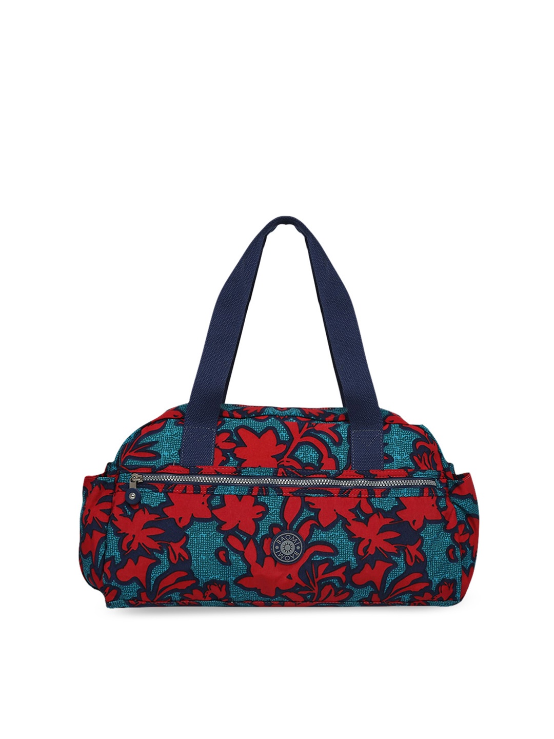 

BAOMI Red Printed Oversized Shopper Tote Bag