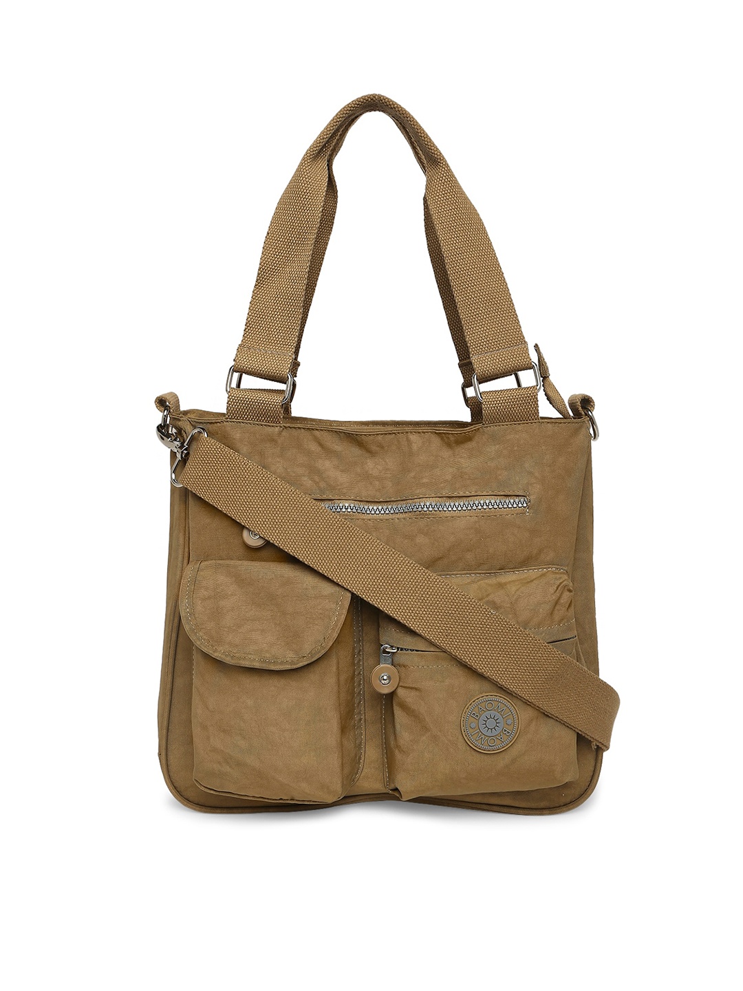 

BAOMI Olive Green Shopper Shoulder Bag