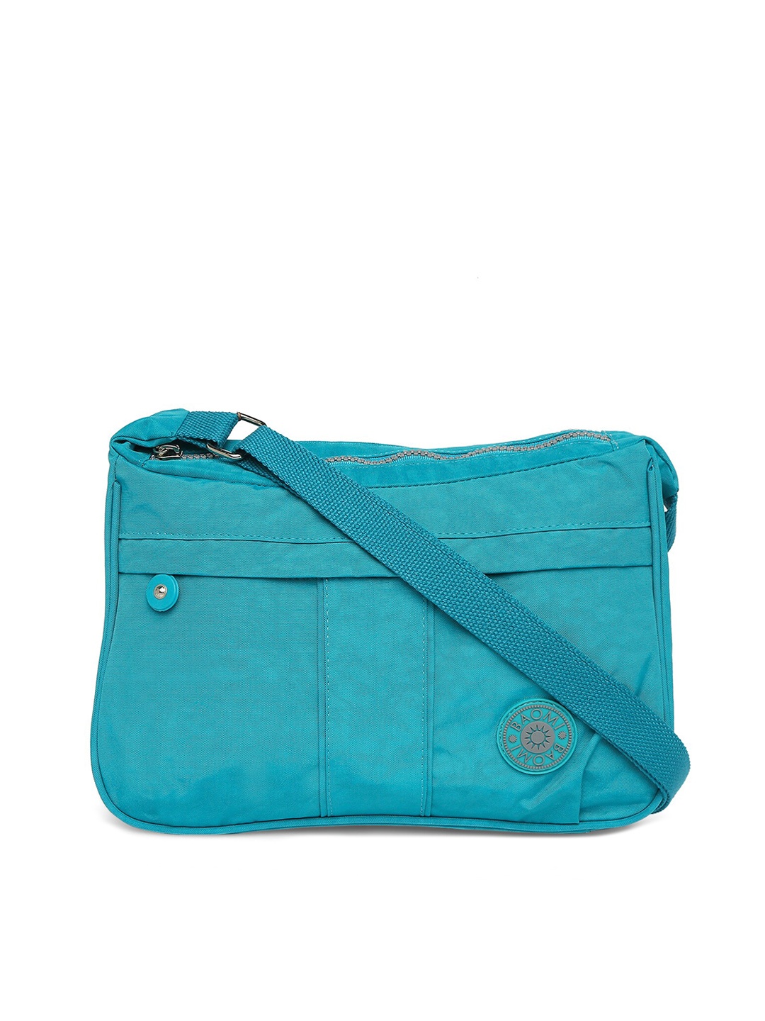 

BAOMI Blue Structured Sling Bag