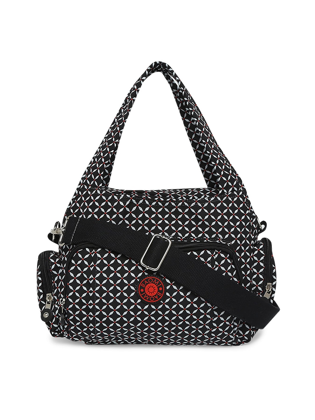 

BAOMI Printed Shoulder Bag Handbags, Black
