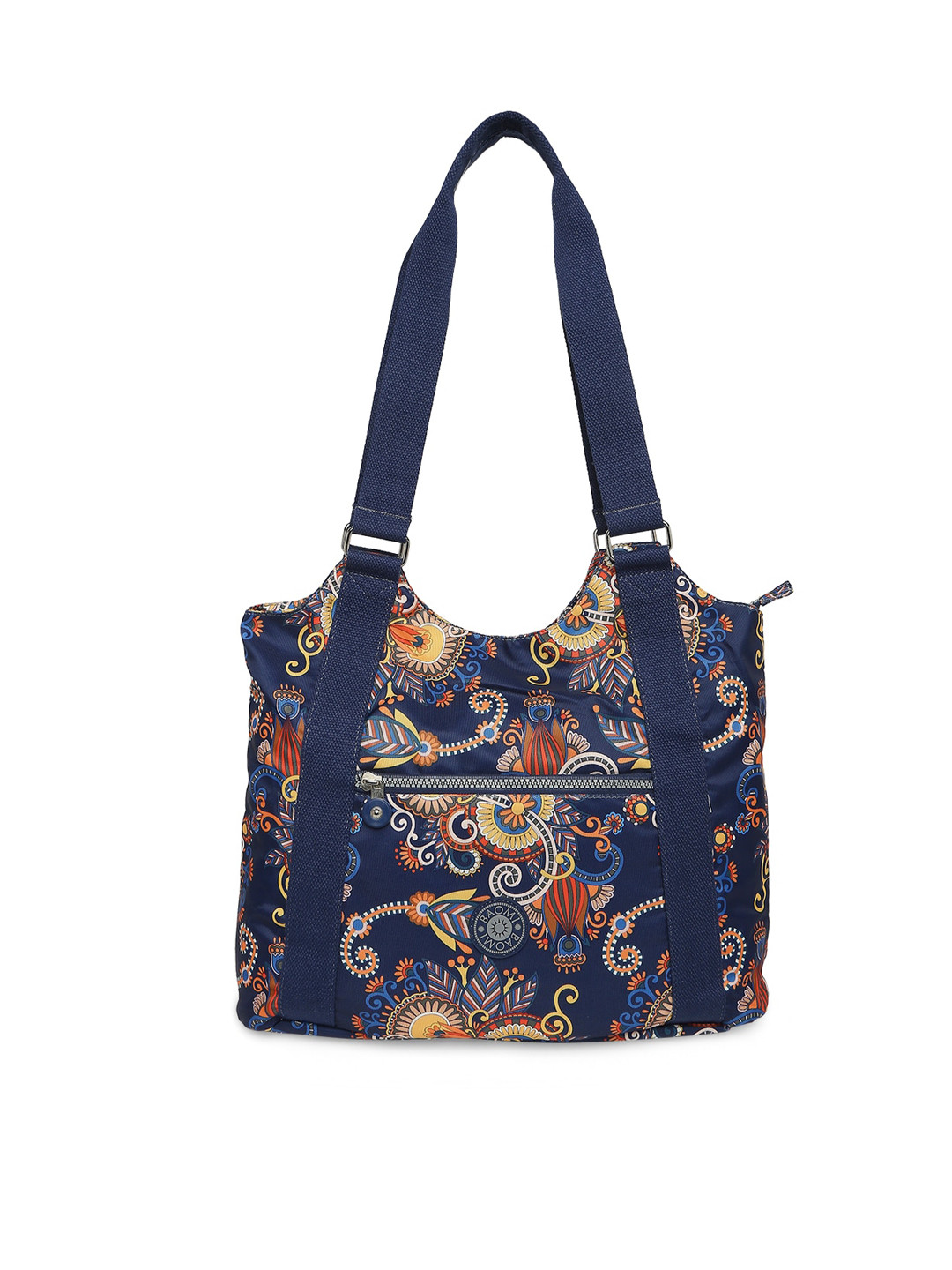

BAOMI Ethnic Motifs Printed Shoulder Bag Handbags, Blue