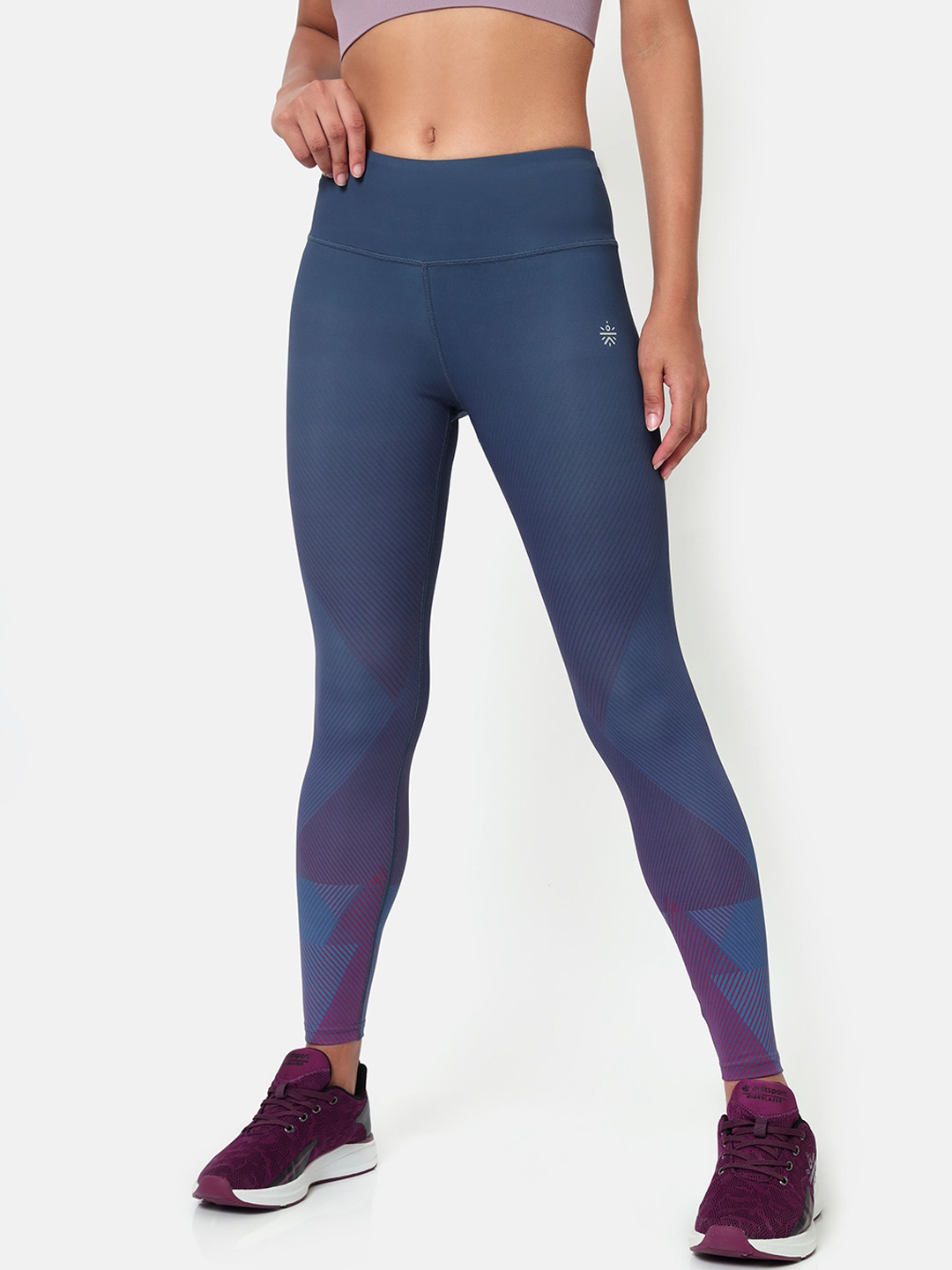 

CULT Women Navy Blue Absolute Fit Sports Tights