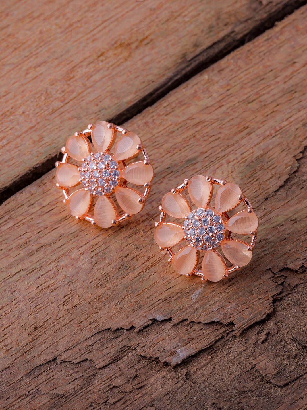 

Brandsoon Rose Circular Studs Earrings