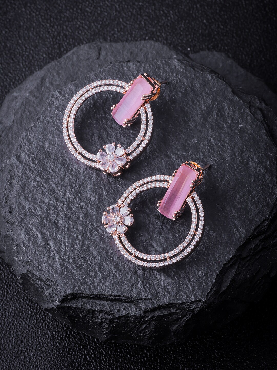 

Brandsoon Rose Gold-Plated Classic Studs Earrings