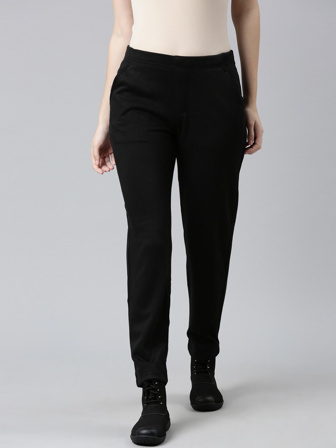

Go Colors Women Black Treggings