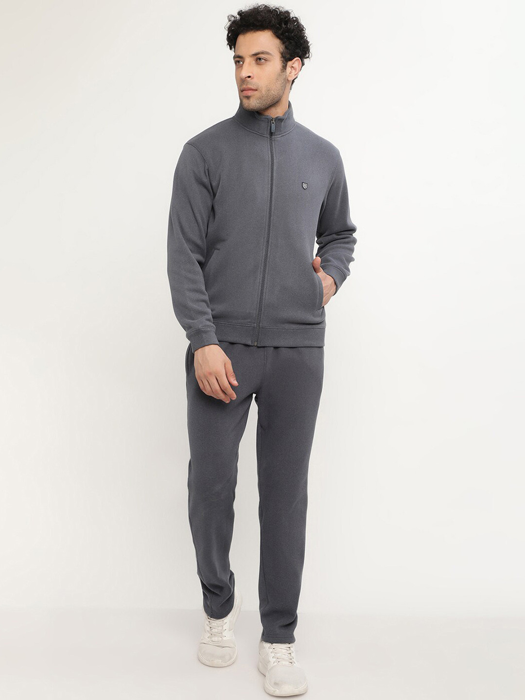 

Octave Men Grey solid Tracksuits