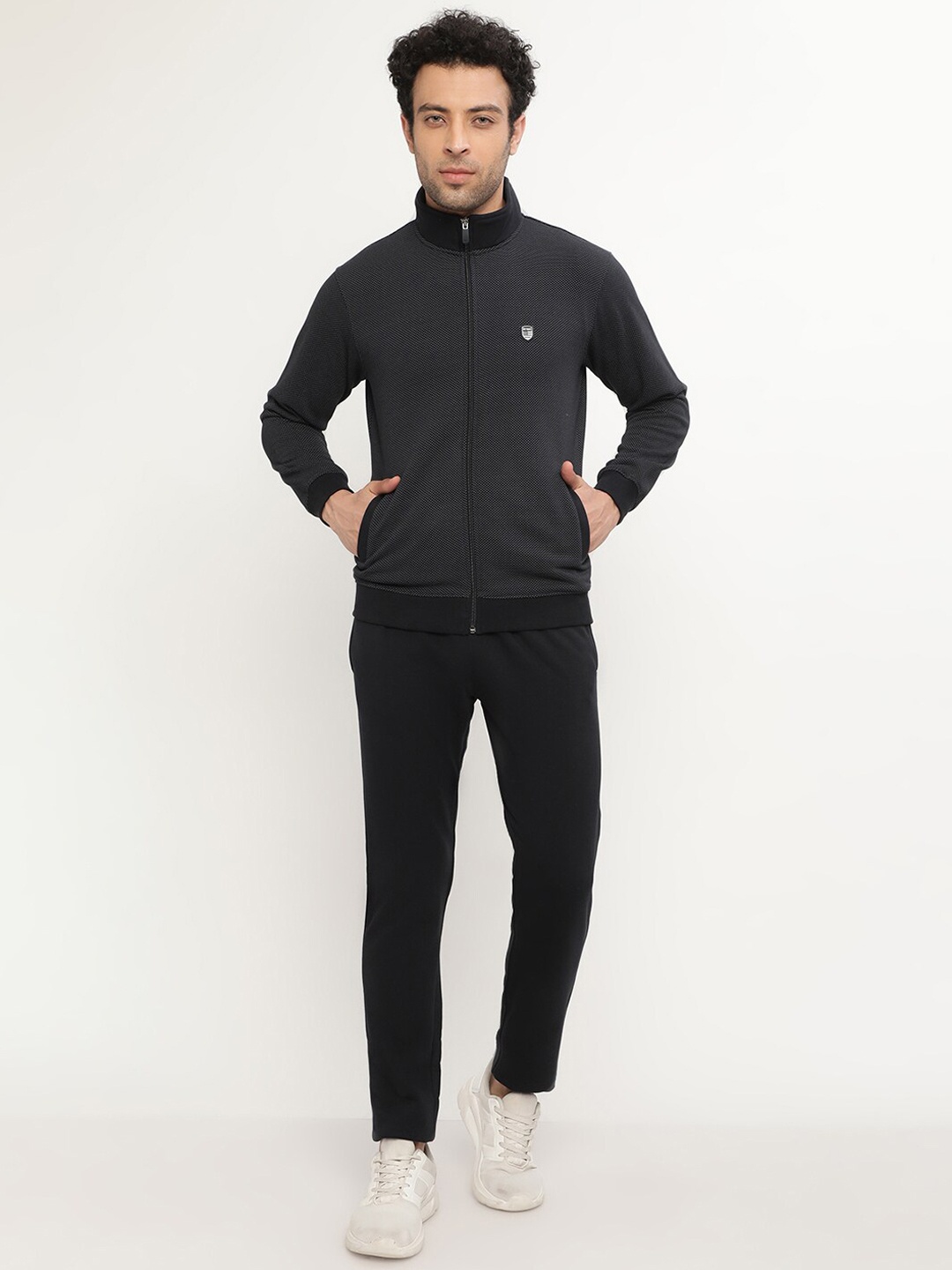 

Octave Men Navy Blue Solid Tracksuits