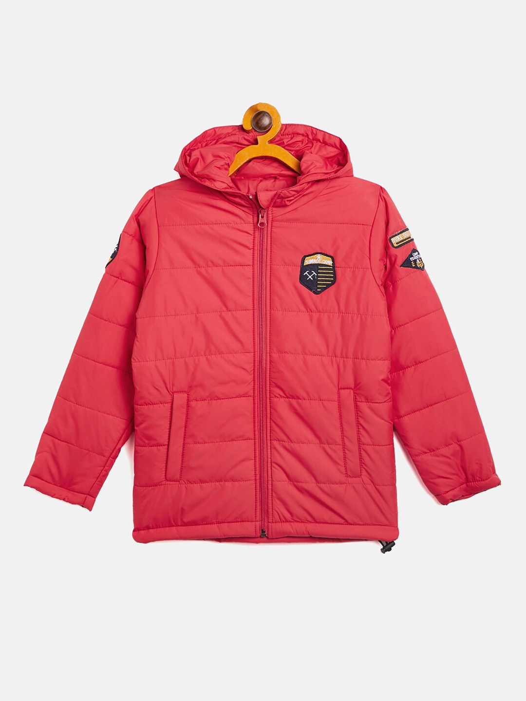 

Duke Boys Red Padded Hooded Jacket