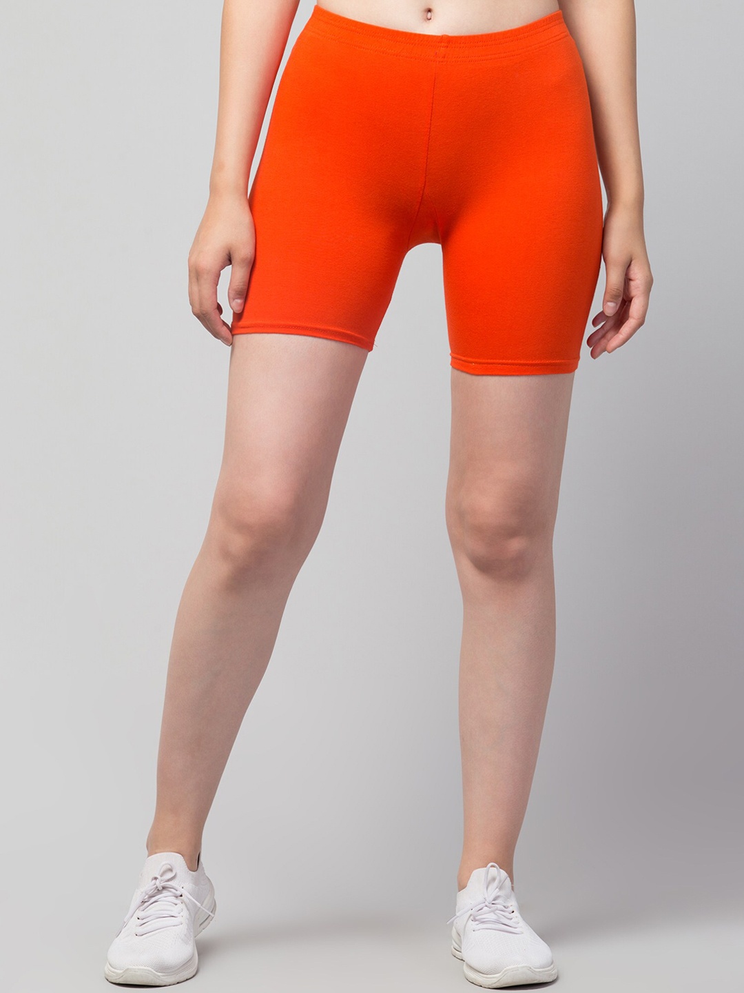 

Apraa & Parma Women Orange Cycling Sports Shorts