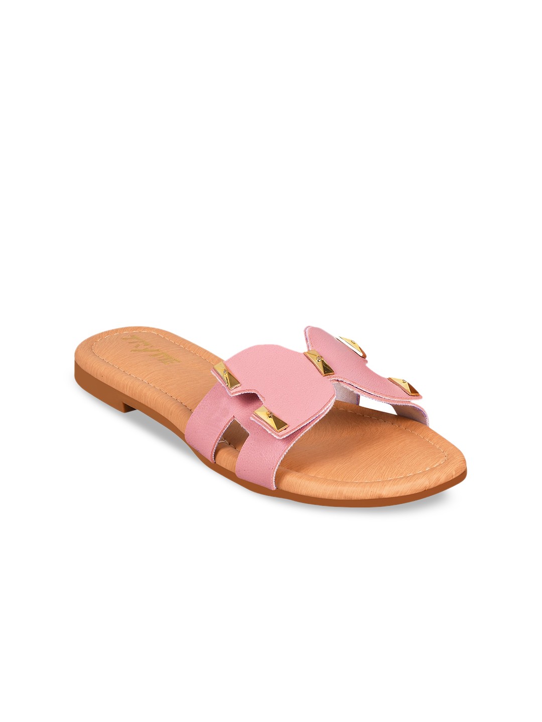 

Try Me Women Pink Open Toe Flats