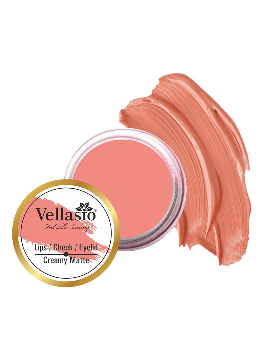 

Vellasio Creamy Matte SPF 30 Lip Cheek & Eye Tint 7g - Peach