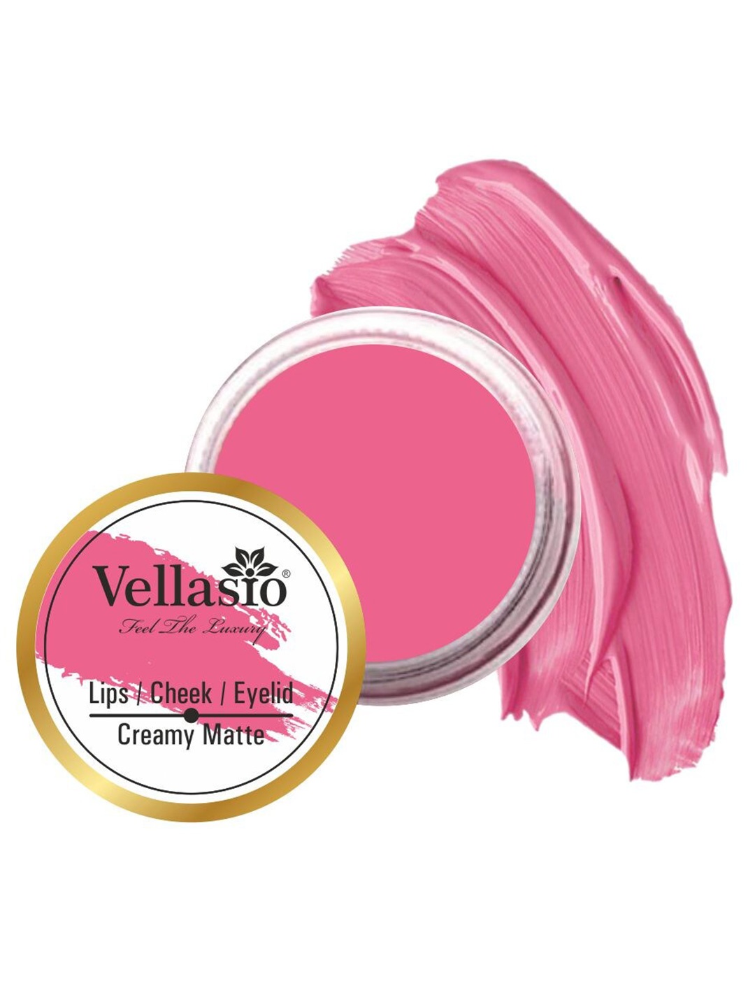 

Vellasio Creamy Matte SPF 30 Lip Cheek & Eye Tint 7g - Baby Pink
