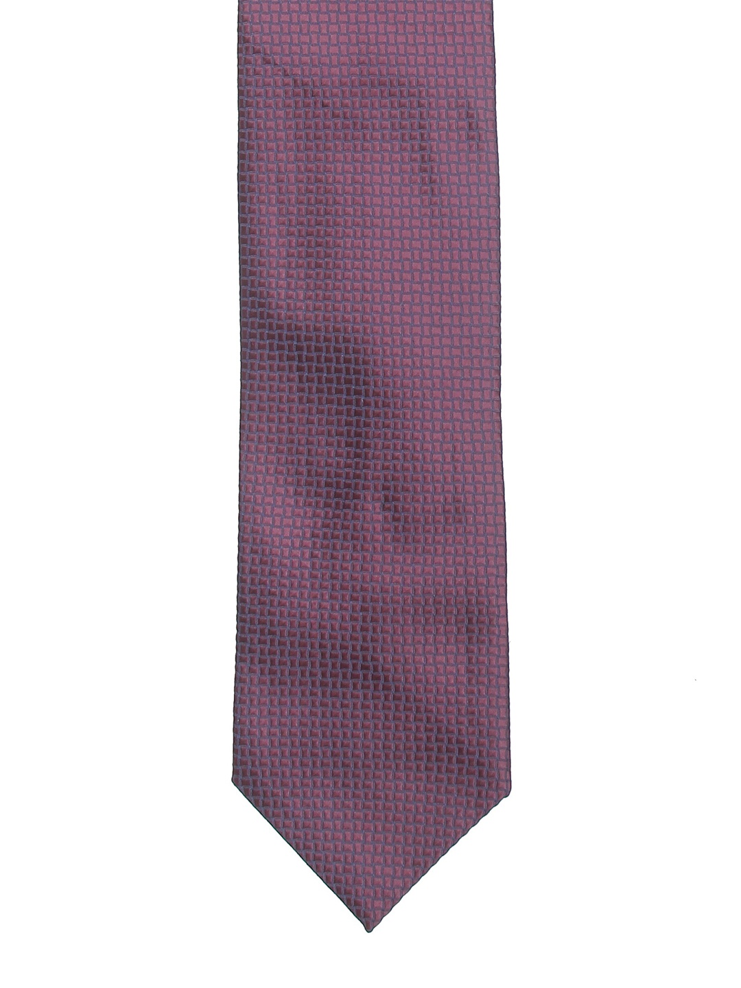

Calvadoss Men Purple Woven Design Broad Tie