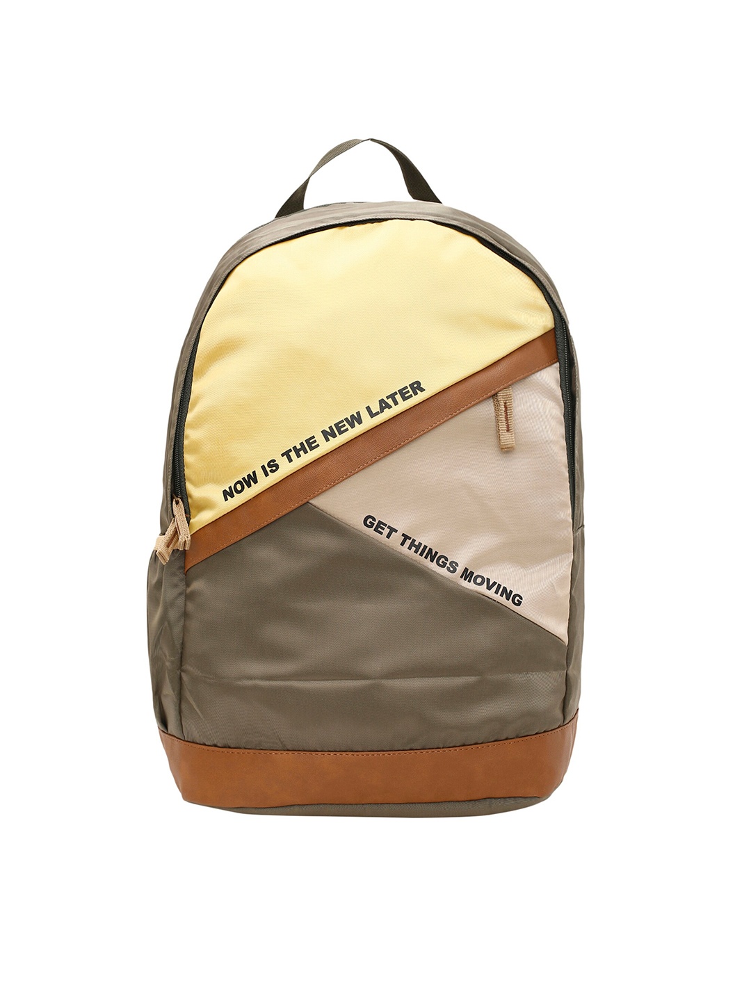 

max Men Green & Orange Backpack