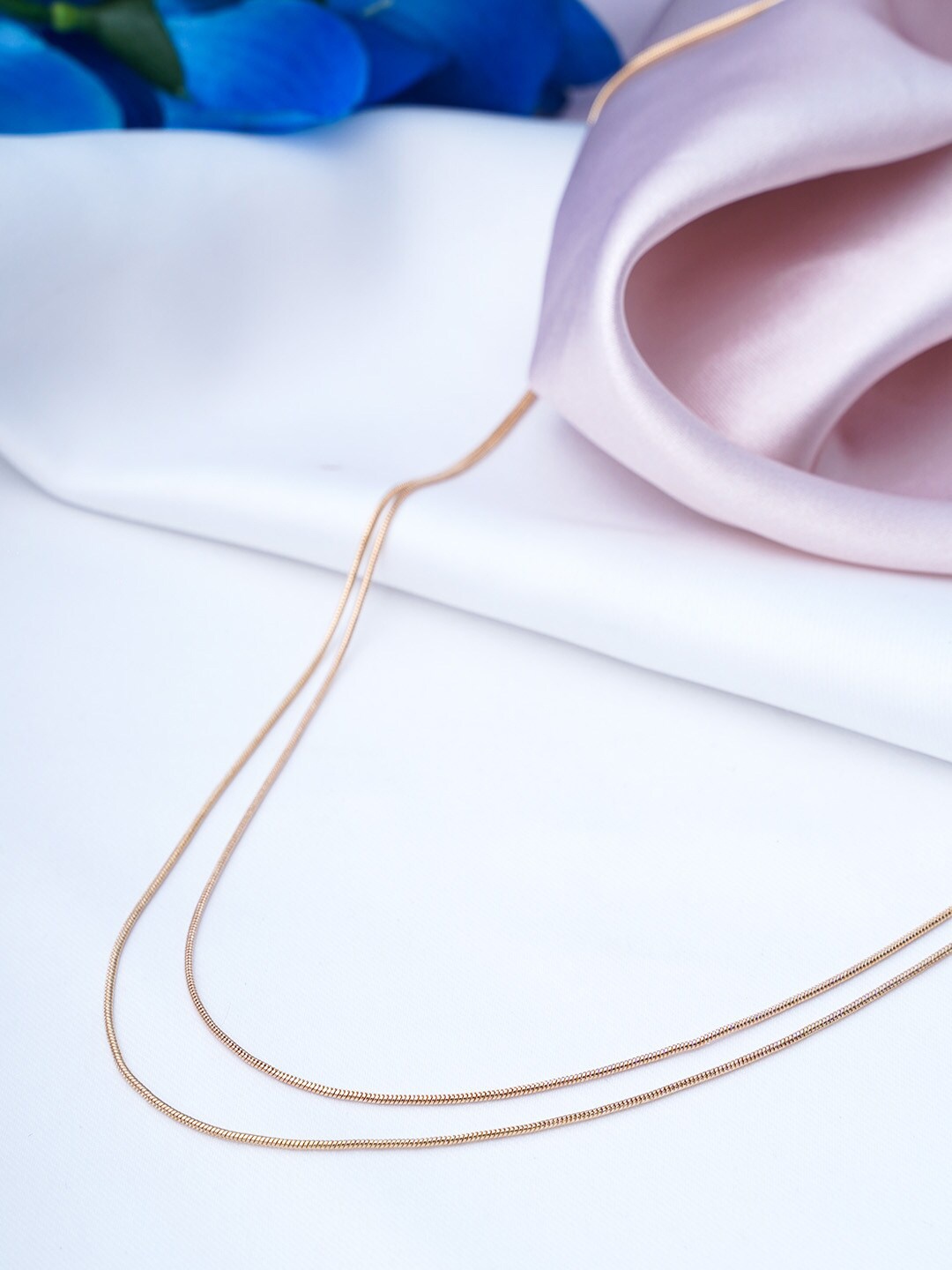 

Ferosh Gold-Plated Layered Belly Chain