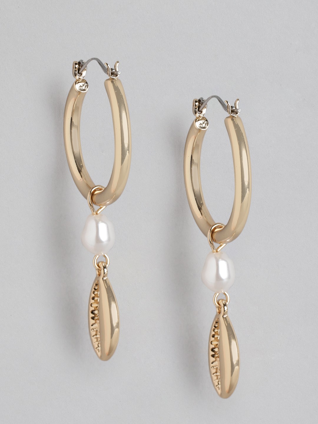 

Forever New Silver-Toned Classic Drop Earrings