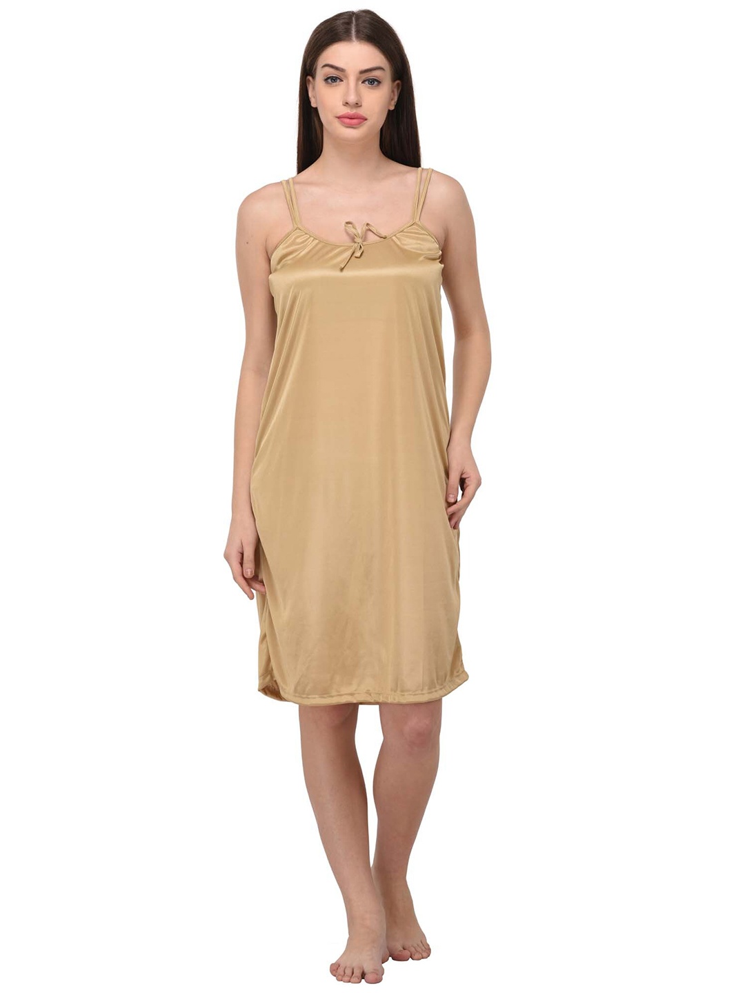 

YOU FOREVER Women Beige Nightdress