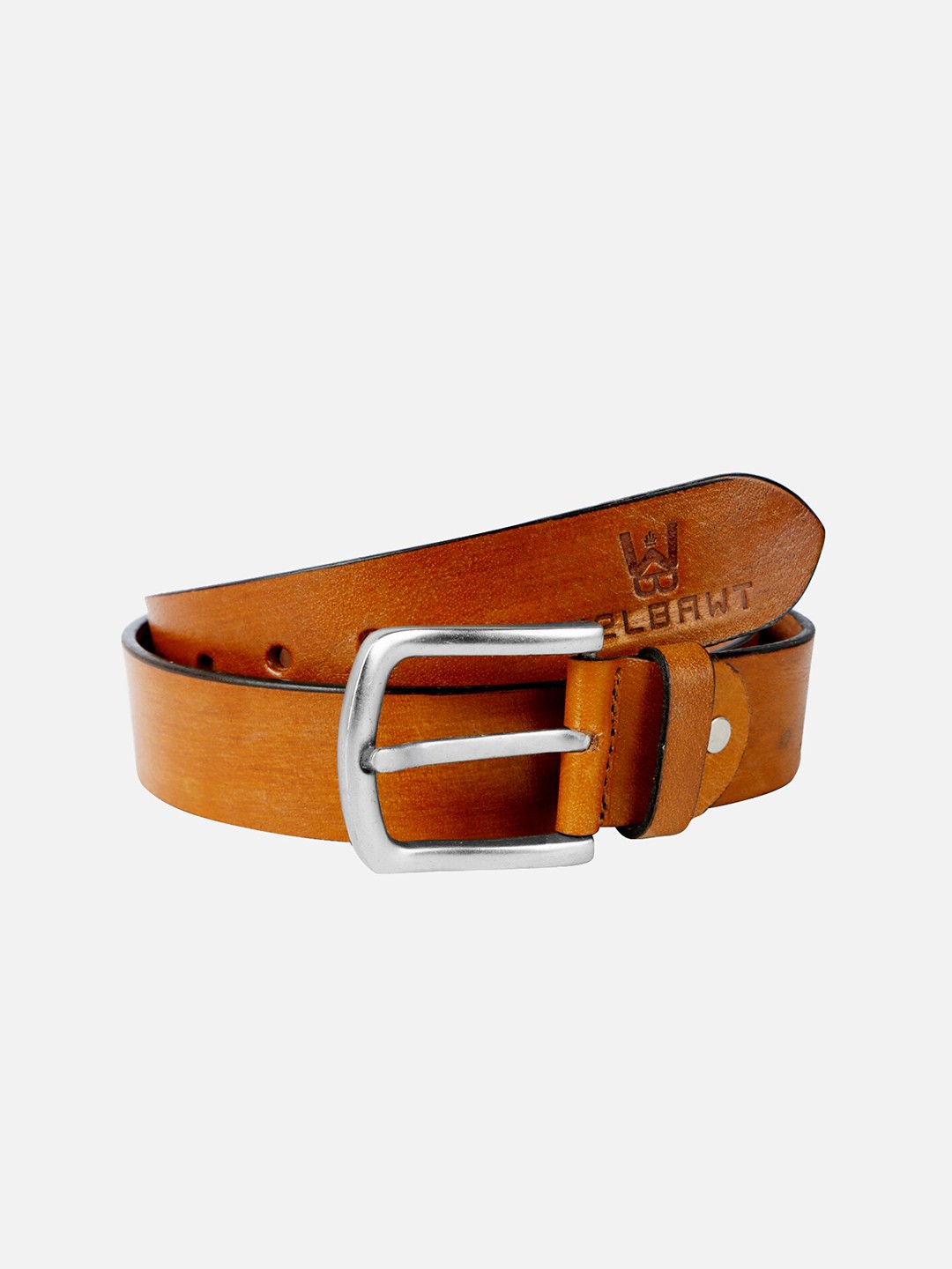 

WELBAWT Men Brown Leather Belt