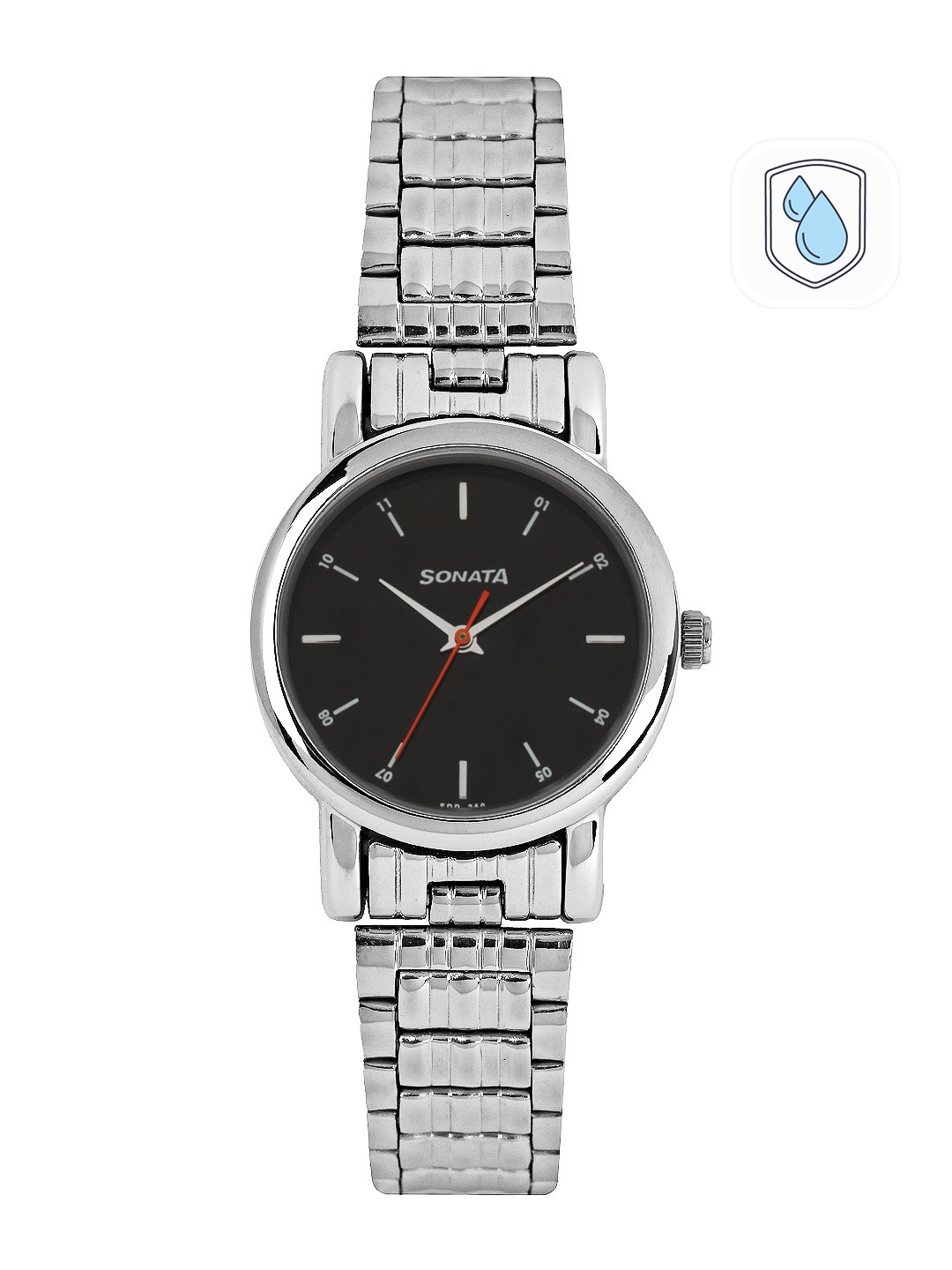 

Sonata Men Black Dial Watch 7987SM04