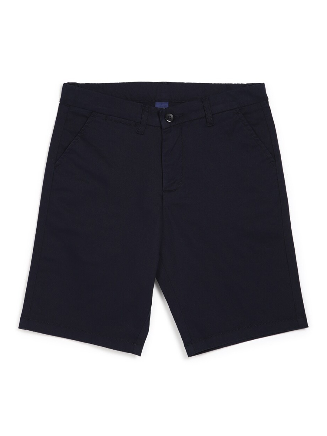 

Peter England Boys Navy Blue Cotton Shorts