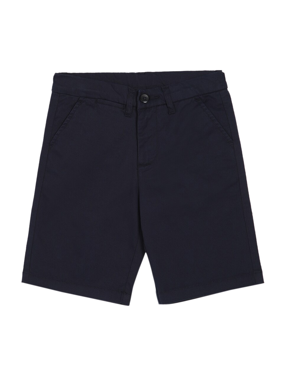 

Peter England Boys Navy Blue Cotton Shorts
