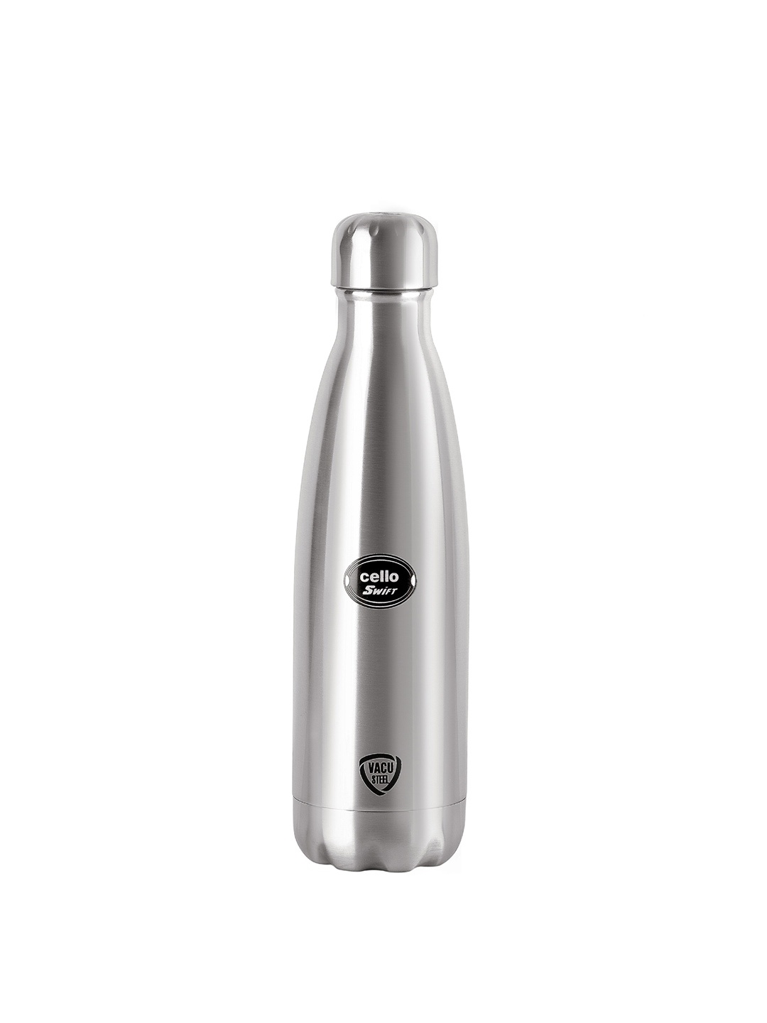 

Cello Silver-Toned Swift Insulated Stainless Steel Water Bottle 500 ml