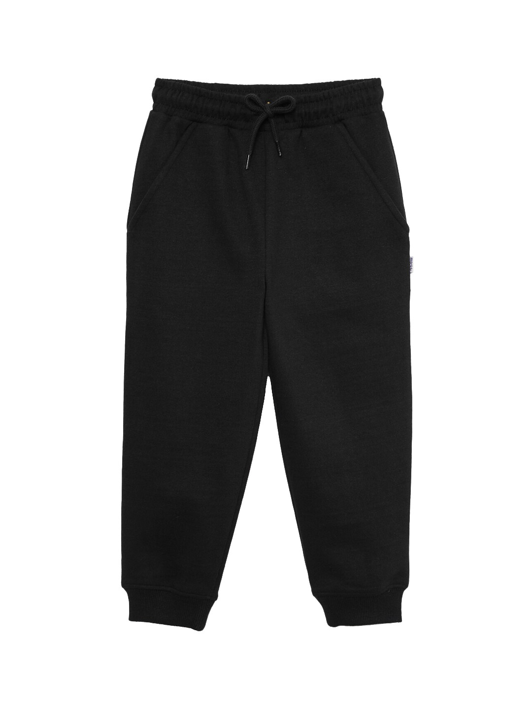 

mackly Boys Black Solid joggers