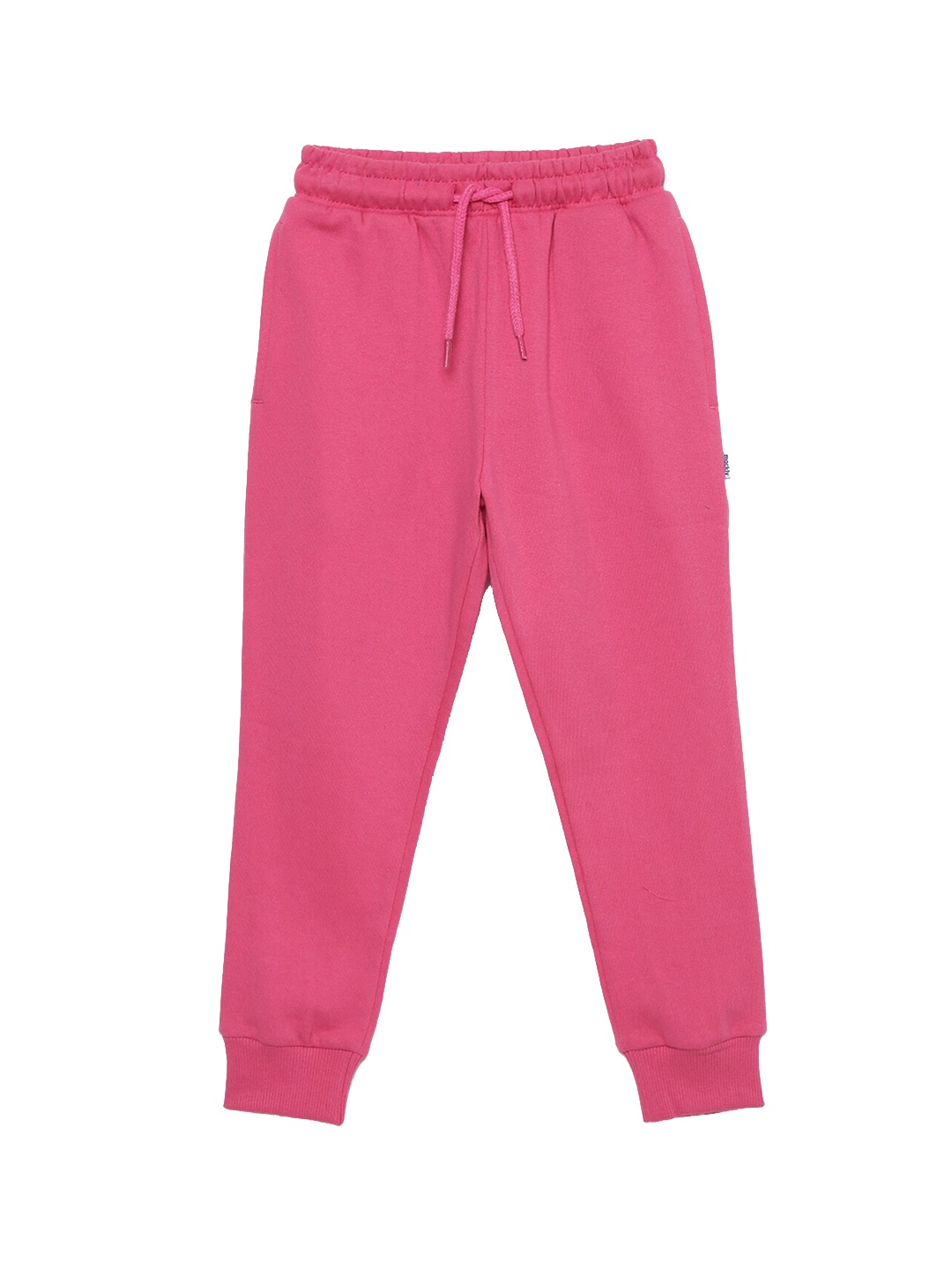 

mackly Girls Pink Solid Joggers