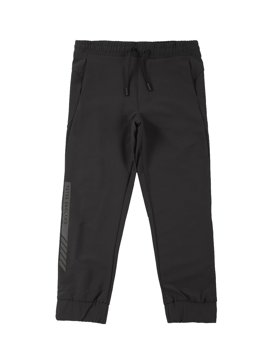 

Peter England Boys Grey Solid Joggers