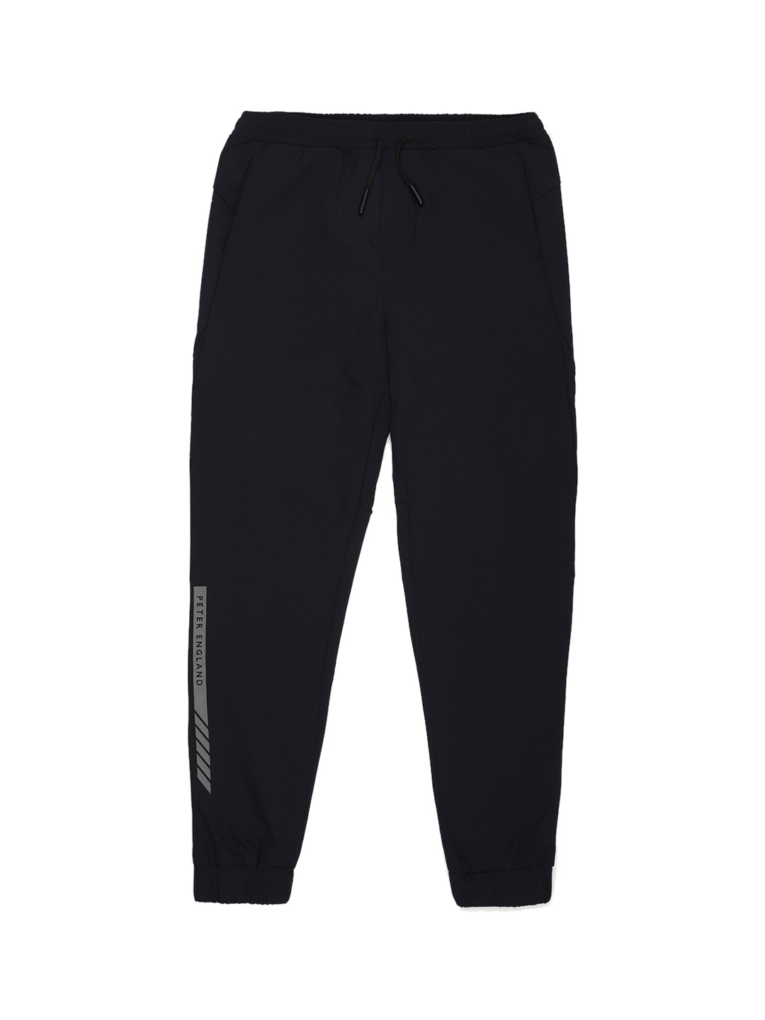 

Peter England Boys Navy Blue Solid Joggers