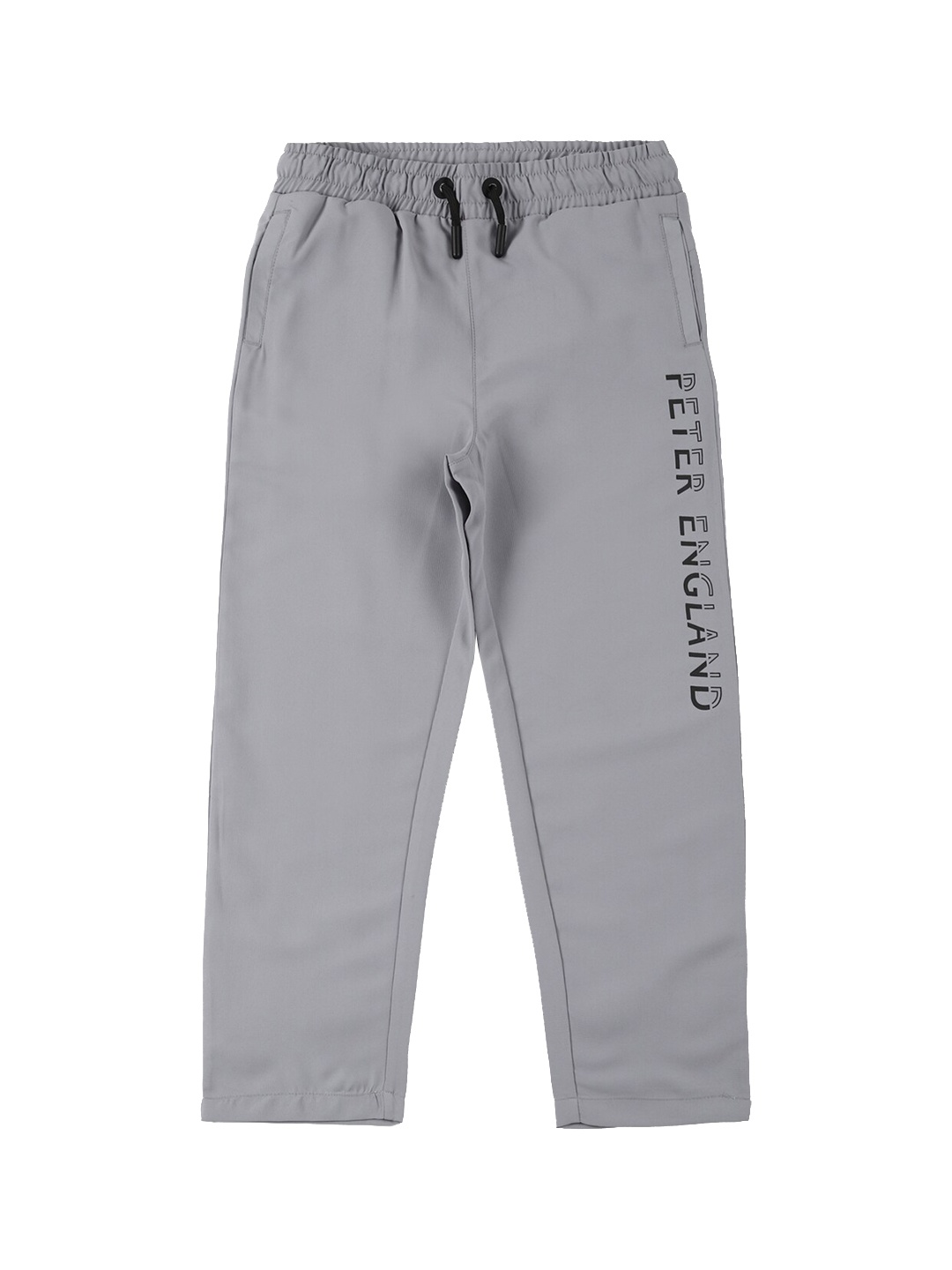 

Peter England Boys Grey Printed Track Pants