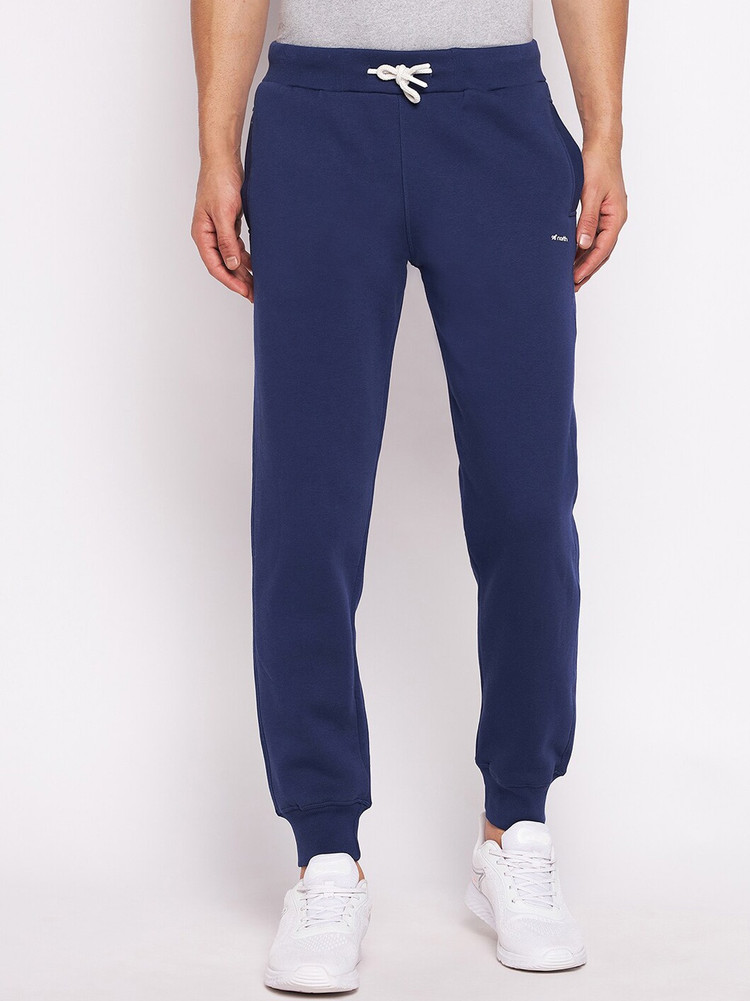 

98 Degree North Men Blue Solid Casual Joggers