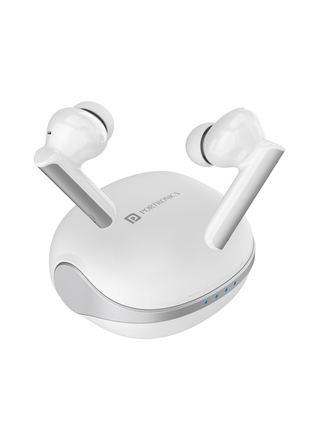 

Portronics White Solid Harmonics Twins 27 TWS Earbuds