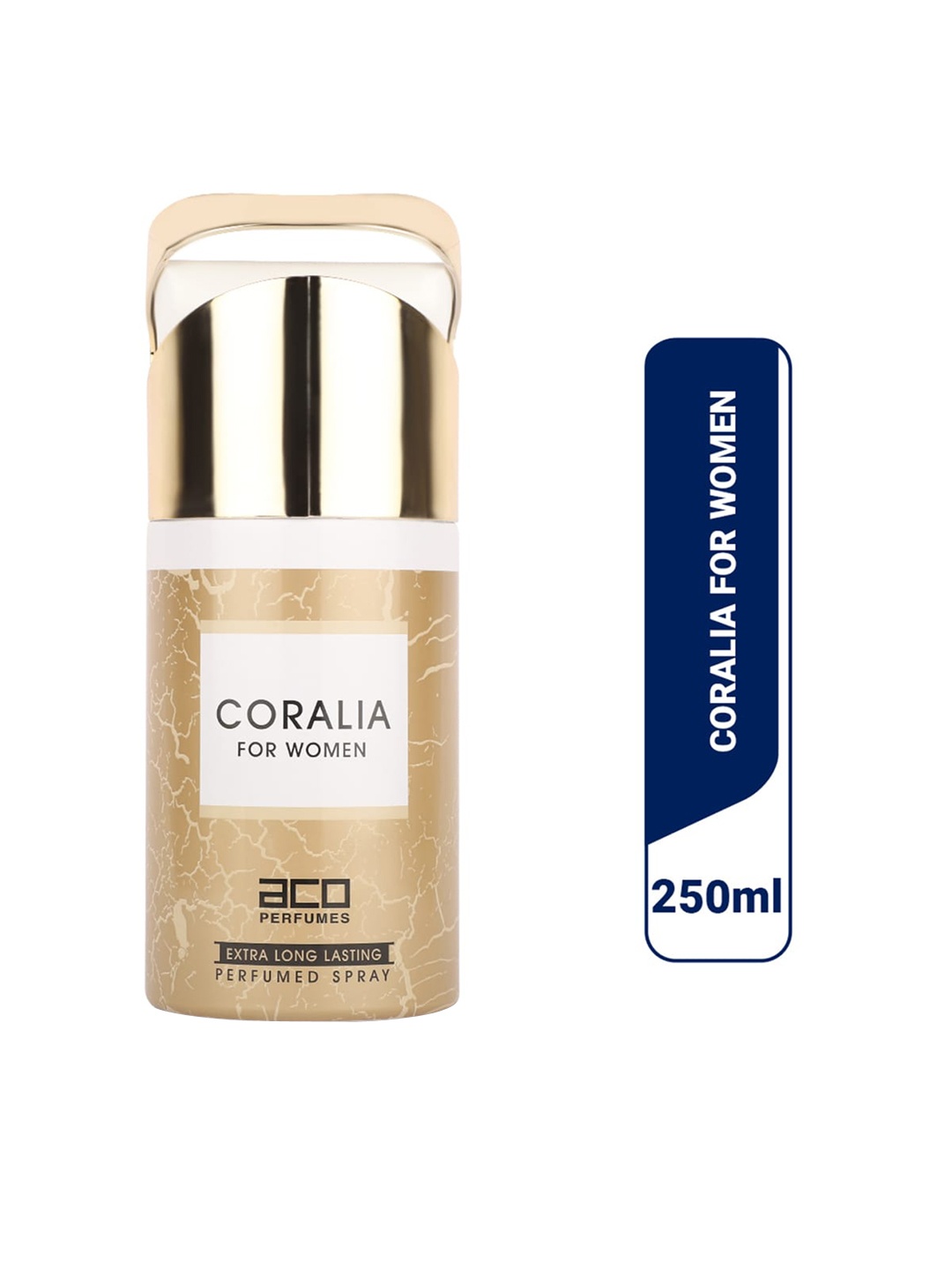 

aco PERFUMES Women Coralia Extra Long-Lasting Perfume Spray 250 ml, Multi