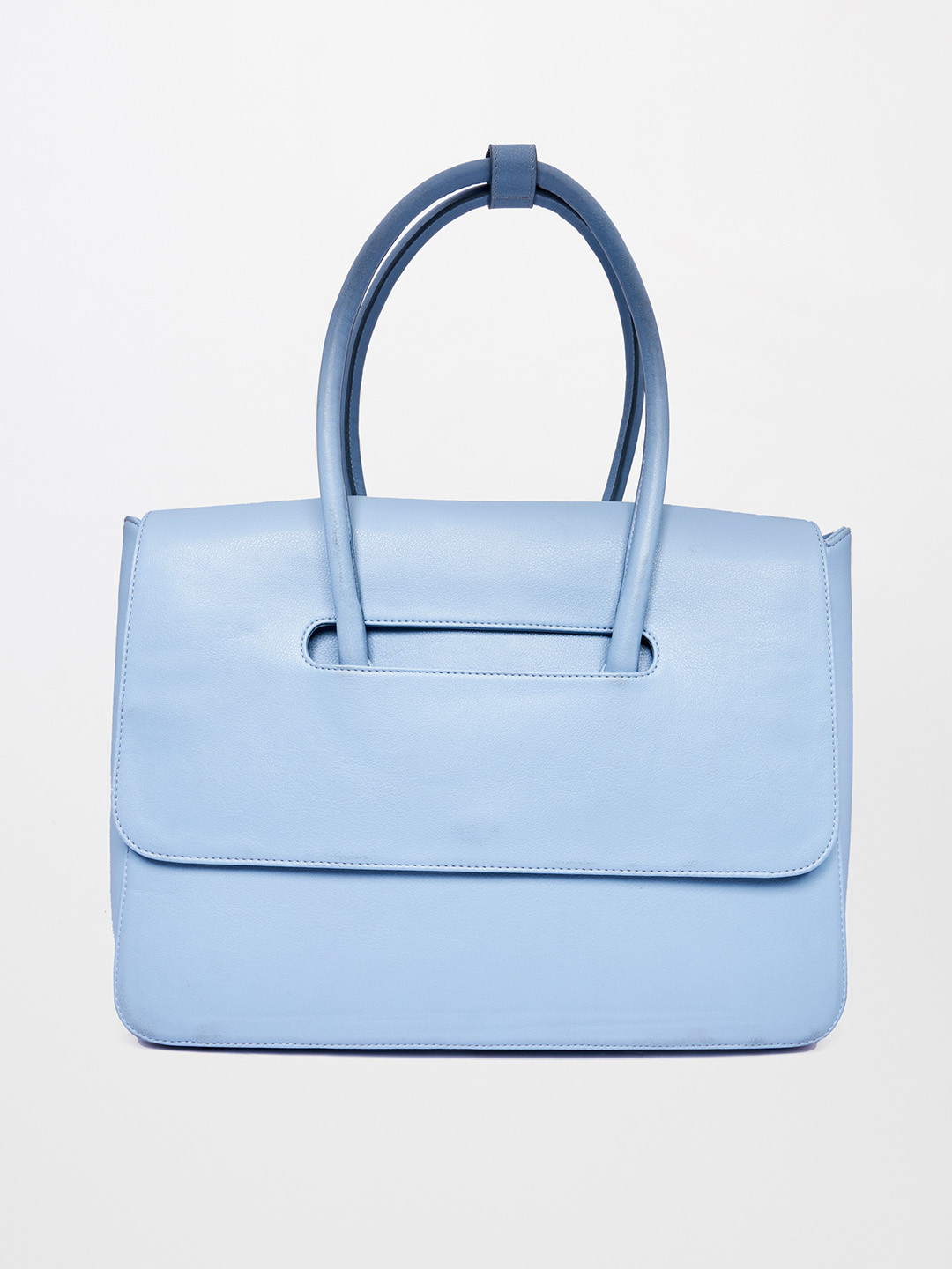 

AND Women Blue Structured Handheld Bag