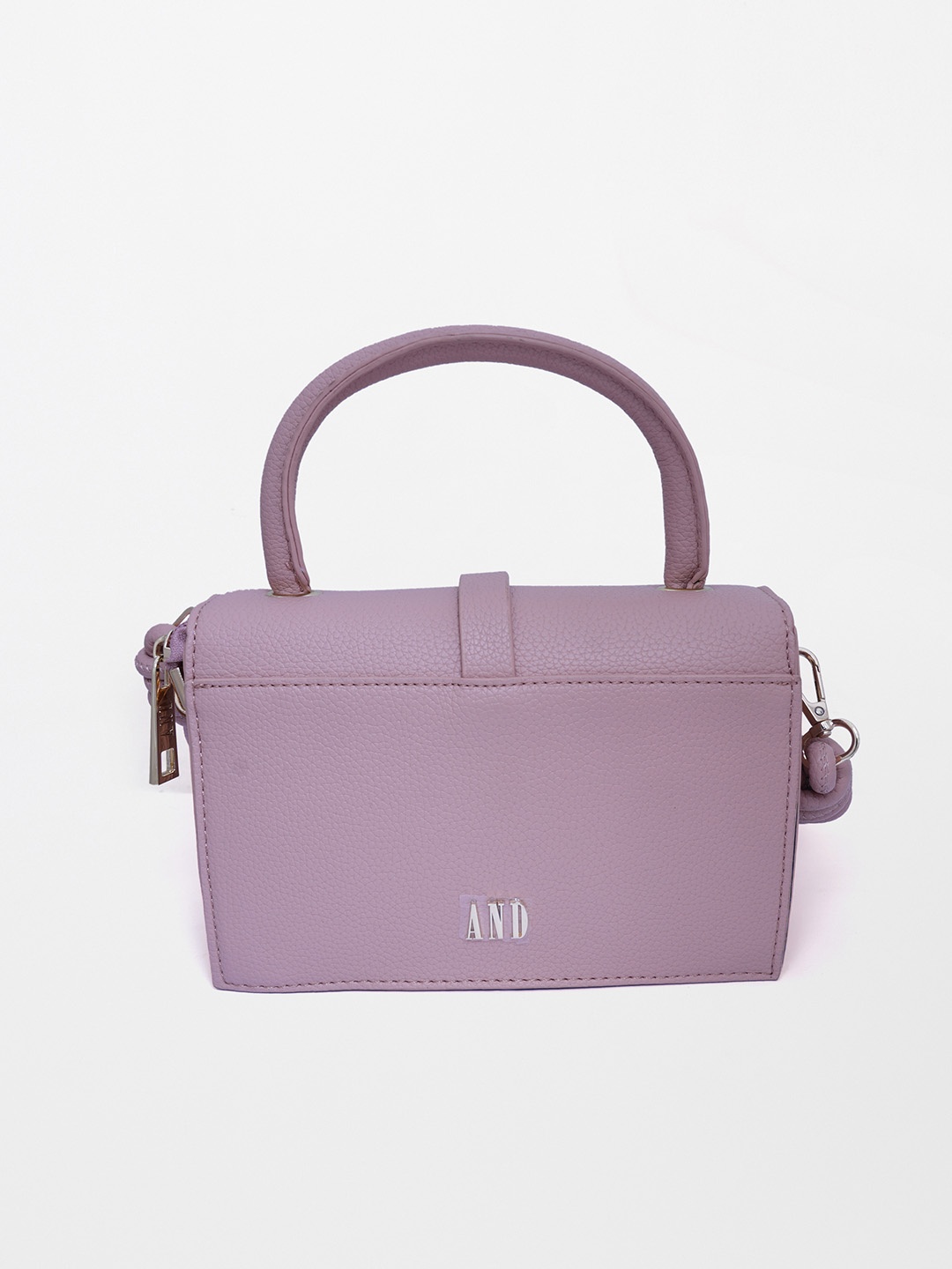 

AND Women Pink Structured Shoulder Bag
