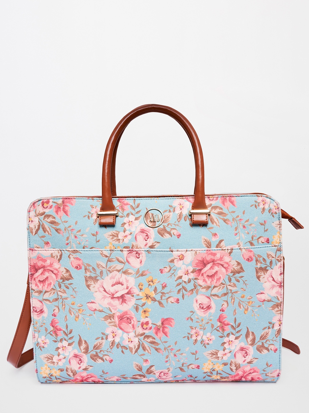 

AND Floral Printed Handheld Bag Handbags, Green