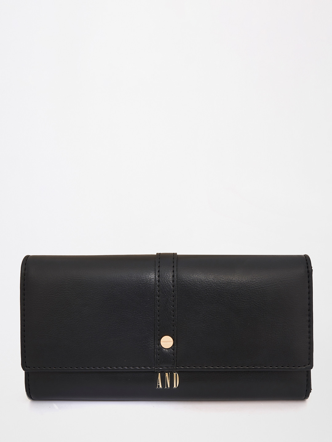 

AND Black Envelope Clutch