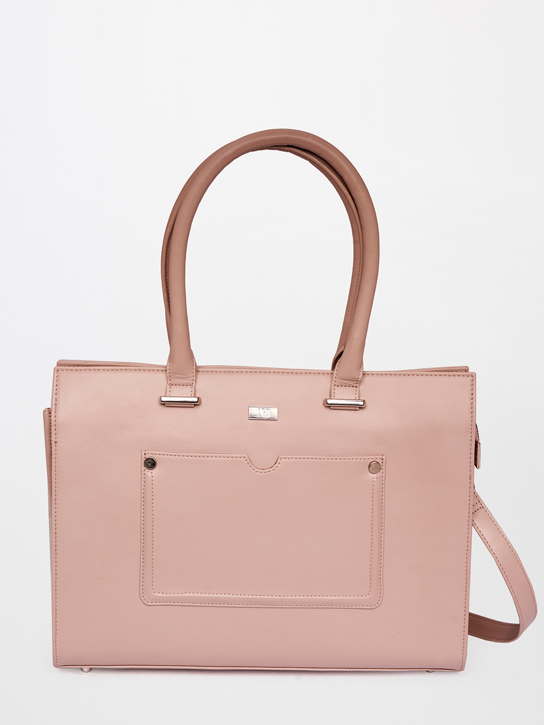 

AND Nude-Coloured PU Structured Handheld Bag