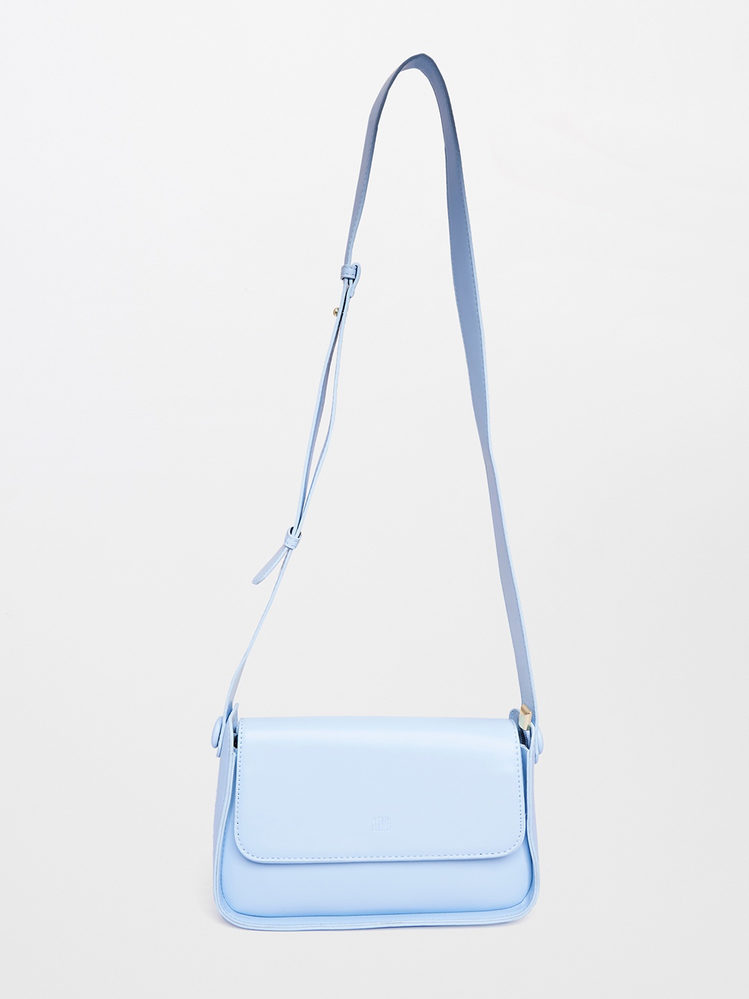 

AND Blue PU Structured Sling Bag