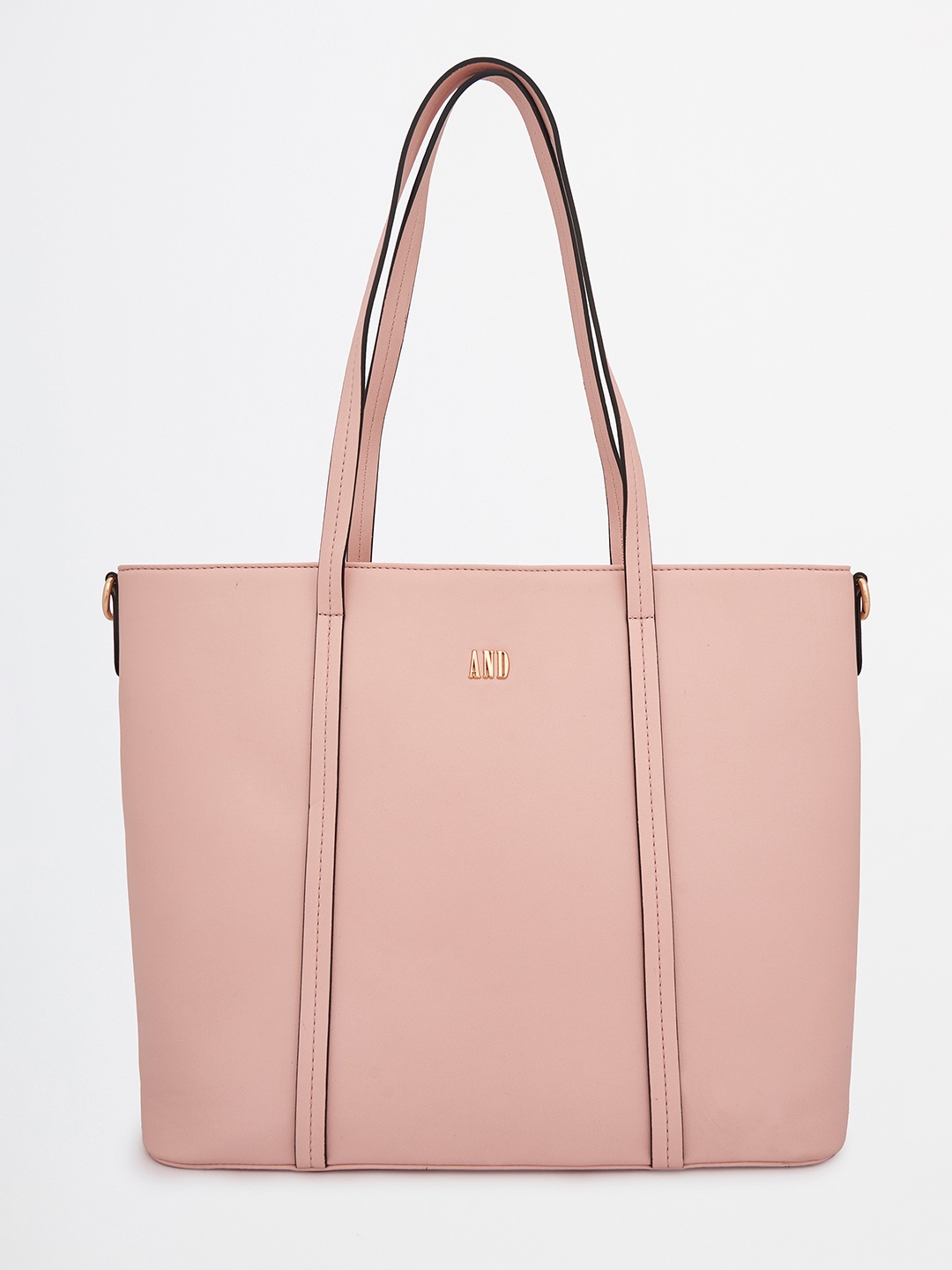 

AND Nude-Coloured PU Shoulder Bag