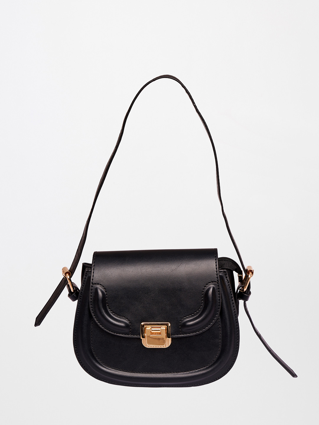 

AND PU Handheld Bag Handbags, Black