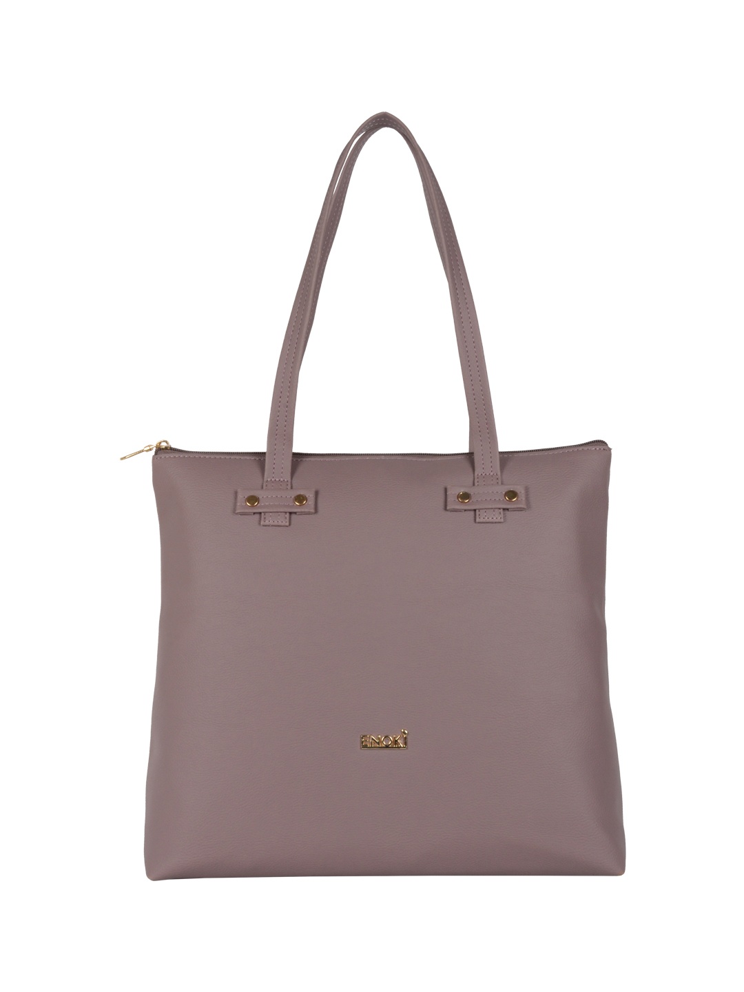 

ENOKI Purple Shopper Tote Bag